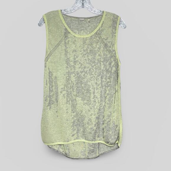 Elie Tahari Abstract Burnout Tank Top - Picture 1 of 5